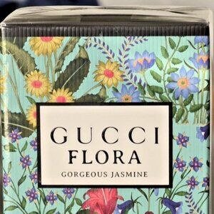 $181 MSRP- Gucci Flora Gorgeous Jasmine, 100ml, EDP- Authentic & Sealed